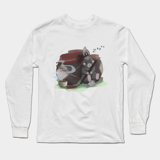 Wei Ying Rabbit Long Sleeve T-Shirt by FoxyTwinkle